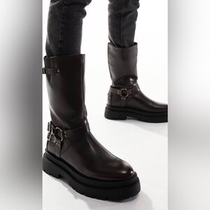 ASOS Brown Leather Men's Boots
